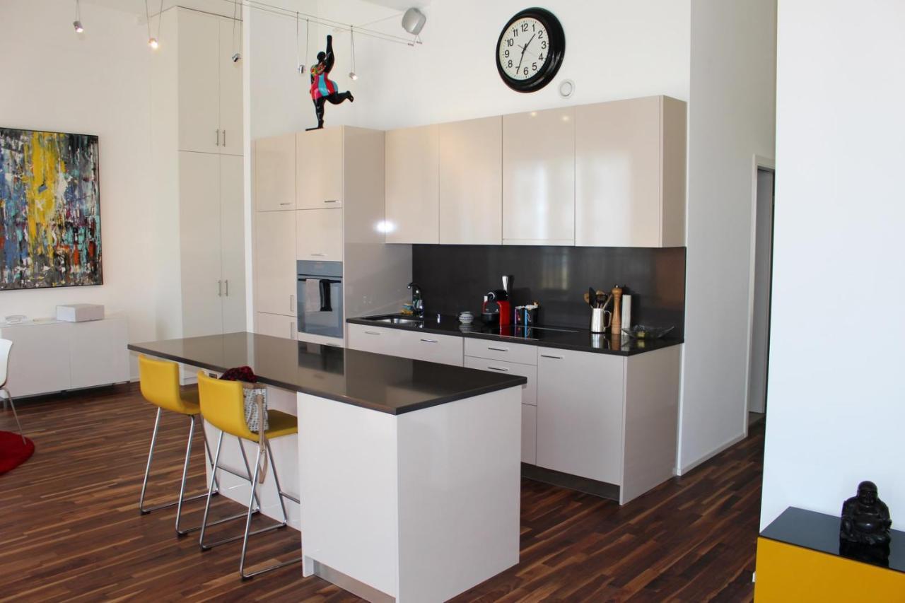 Beautiful Loft In The Center Of Лозанна Экстерьер фото